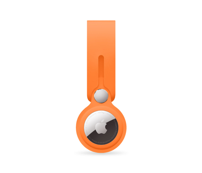 Hyphen HAT-LSSORG5512 Silicone Air Tag Loop Strap - Orange 1 in UAE