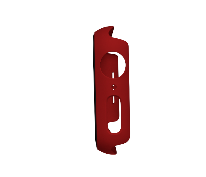 Hyphen HAW-RD401464 40Mm Tempered Glass Apple Watch Protector - Red 2 in UAE