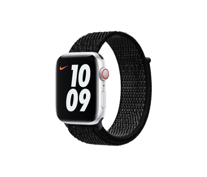 Hyphen HWSANYBKS9652 38 Mm To 40 Mm Apple Nylon Watch Strap Black 1 in UAE