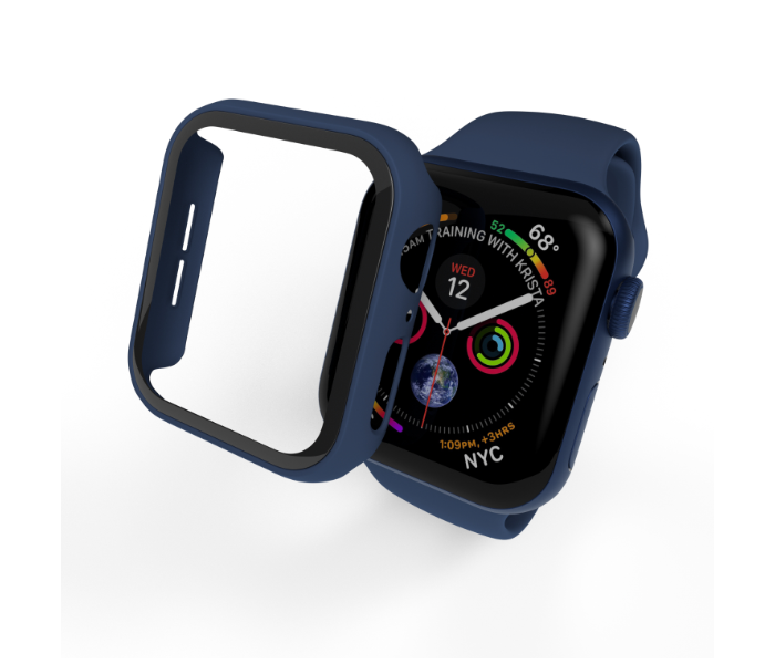 Hyphen HAW-BLU401228 40Mm Tempered Glass Apple Watch Protector - Blue 8 in UAE