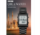 SKMEI-LED Chain Strapped Digital Qibla Muslim Watches for Men - Black and White 3 in UAE