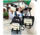4 Pieces Canvas Laptop Rucksack Backpacks for Women - Black 2 in UAE