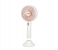 Olsenmark OMF1802 3 Speed Reachargble Mini Fan - Pink and White 2 in KSA