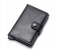 Luxury Leather Smart Business Wallet - Black 1 in KSA