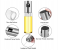 Oil Sprayer for Kitchen Uses - Silver 2 in UAE