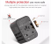 TIT Dual Type C PD QC USB All in One Charger Adapter for Travel with EU US UK AU Plug Universal Travel Power Charger Sockets - Black 1 in KSA