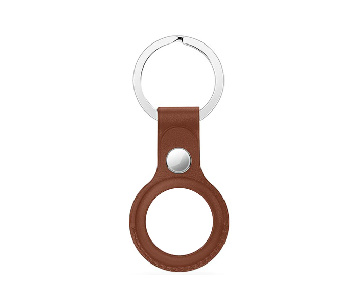 Hyphen HAT-KRLBRN7592 Leather Air Tag Key Ring - Brown 2 in UAE