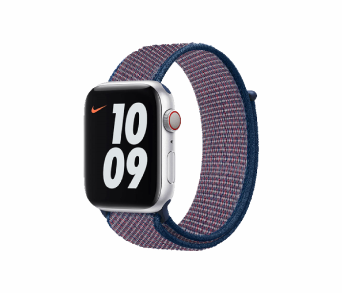 Hyphen HWSANYBLB9416 44 Mm Apple Nylon Watch Strap Blue - Delete 1 in UAE