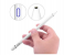 Universal Stylus Compactable Smart Pen For Touch Screen - White 6 in KSA
