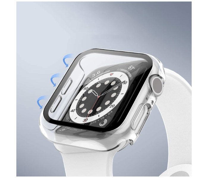 Hyphen HAW-TR401600 40Mm Tempered Glass Apple Watch Protector - Clear 10 in UAE