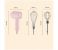 Electric Hand Mixer with USB Rechargeable Hand Blender and Whisk Handheld Mixer 2 in UAE