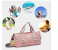 Womens 15.6 Inch Waterproof Travel Bags - Pink 4 in UAE