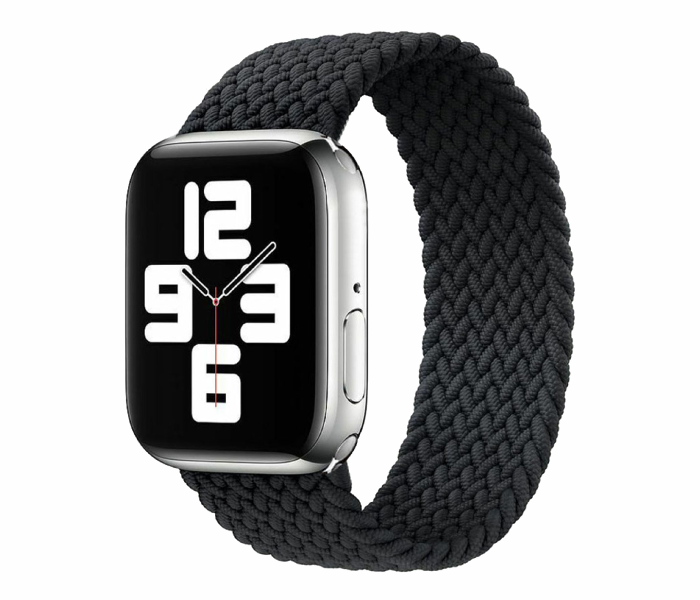 Hyphen HWSABWBKS9336 38 Mm To 40Mm Small Apple Braided Watch Strap Black 1 in UAE