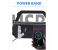 Solar USB Charging Flashlight Built In Battery 500m Long Range Portable Spotlight Outdoor Searchlight Power Bank Camping Light - Black 6 in OMAN