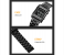 SKMEI-LED Chain Strapped Digital Qibla Muslim Watches for Men - Black 3 in UAE