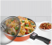 Generic Multifunctional Household Electric Smoke Free Non Stick Frying Pan - Orange 1 in OMAN