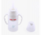 Baby Plus BP6645 110ML Silicone Feeding Bottle with Handle - White 2 in UAE