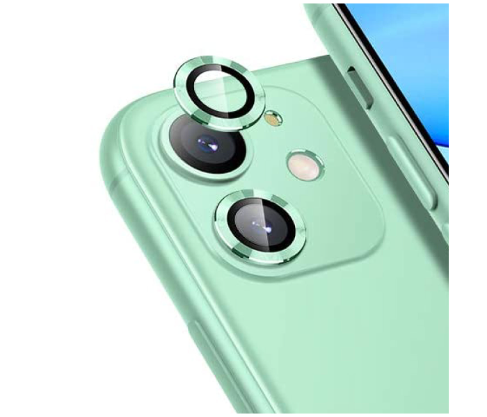 Hyphen HTG-CL5638 iPhone 11 Camera Lens Protector - Mint Green 1 in UAE