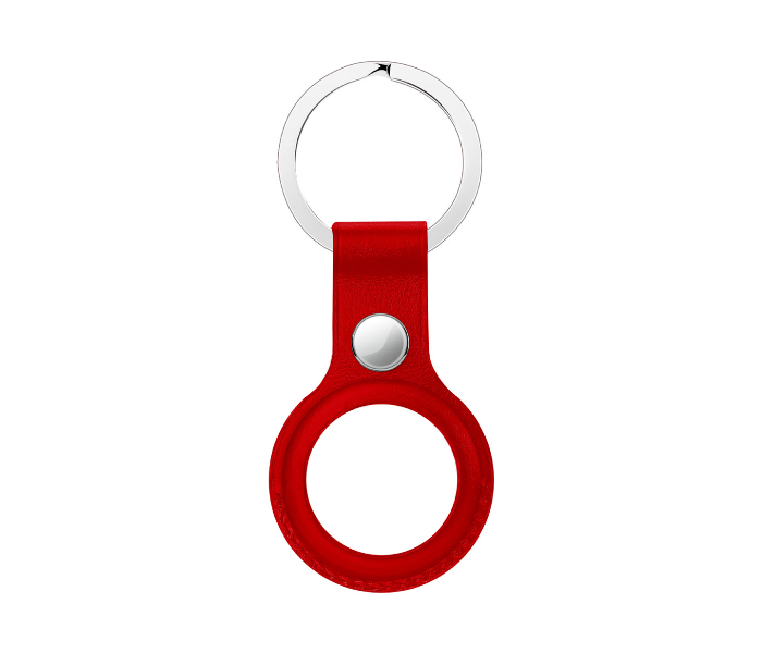 Hyphen HAT-KRLRED5758 Leather Air Tag Key Ring - Red 2 in UAE