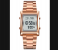 SKMEI-LED Chain Strapped Digital Qibla Muslim Watches for Men - Rose Gold 4 in UAE