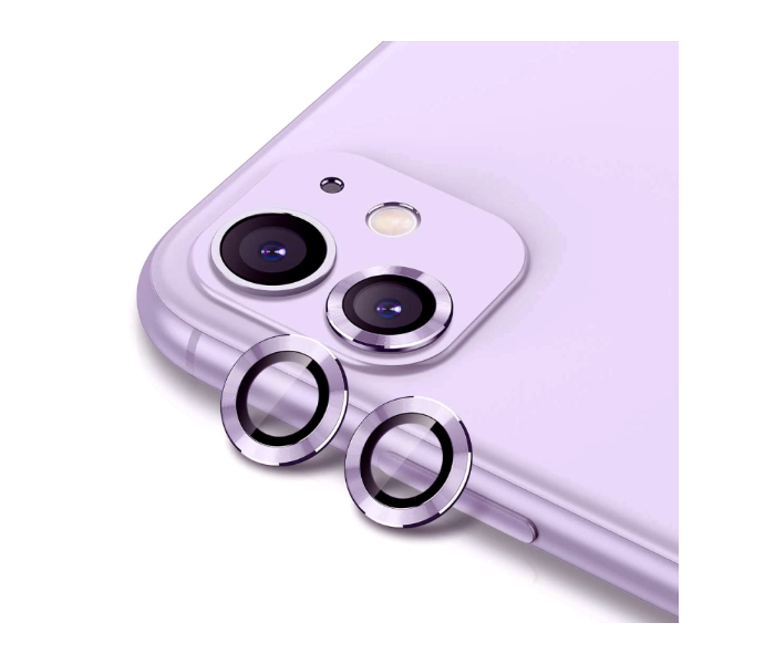 Hyphen HTG-CL5324 iPhone 11 Camera Lens Protector - Purple 5 in UAE
