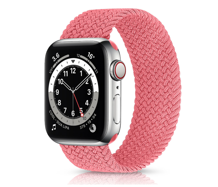 Hyphen HWSABWPKM0776 44 Mm Medium Apple Braided Watch Strap Pink - Delete 3 in UAE