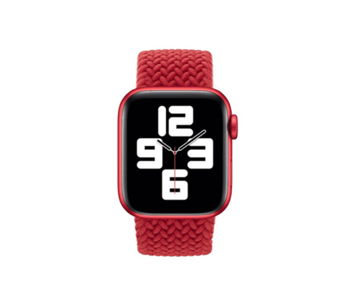 Hyphen HWSABWRDM9718 39 Mm Medium Apple Braided Watch Strap Red - Delete 3 in UAE