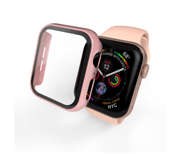 Hyphen HAW-RG448844 44Mm Tempered Glass Apple Watch Protector - Rose Gold 5 in UAE