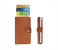 Luxury Leather Smart Business Wallet - Brown 2 in KSA