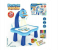 Child Learning Desk with Smart Projector Educational Painting Table with Light Music Children Projection Drawing Playset Table - Blue 1 in OMAN