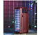 Olsenmark OMEFL2804 24 Pieces Bright LED Rechargeable LED Lantern with Flashlight - Maroon and Black 3 in KSA
