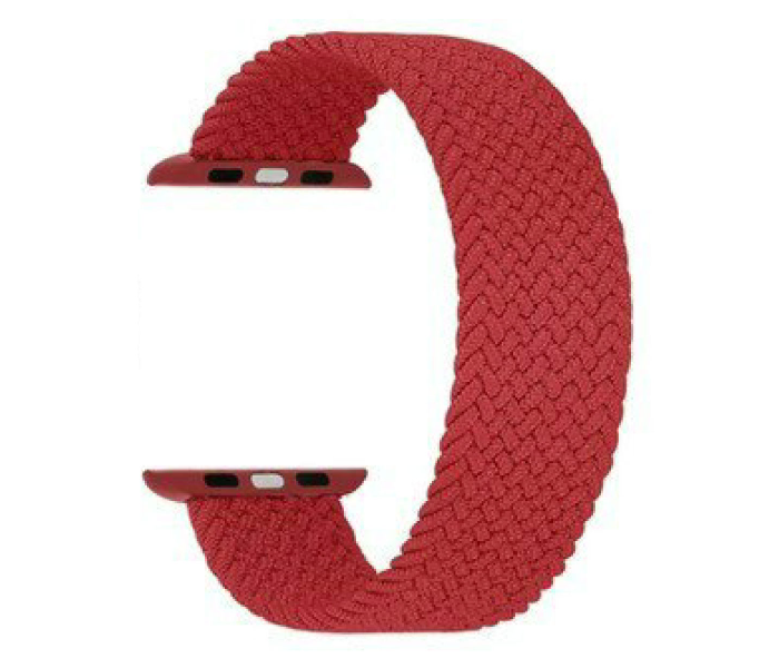 Hyphen HWSABWRDL0394 44 Mm Large Apple Braided Watch Strap Red - Delete 6 in UAE