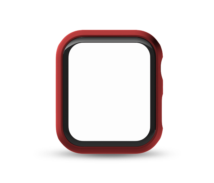 Hyphen HAW-RD441396 44Mm Tempered Glass Apple Watch Protector - Red 1 in UAE