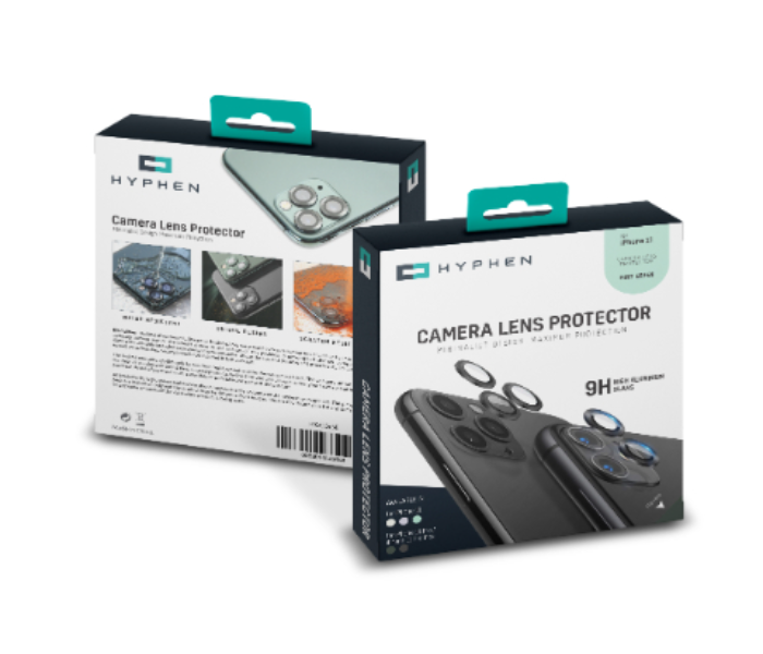 Hyphen HTG-CL5638 iPhone 11 Camera Lens Protector - Mint Green 6 in UAE