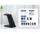 3 In 1 Wireless Charging Station Compactable - Black 4 in KSA