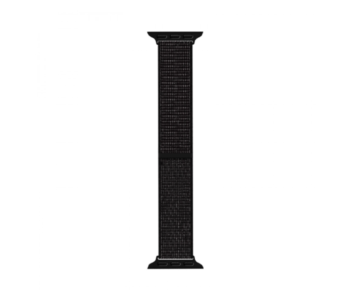 Hyphen HWSANYBKS9652 38 Mm To 40 Mm Apple Nylon Watch Strap Black 2 in UAE