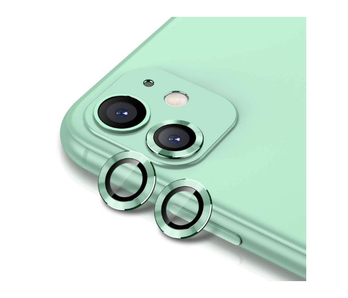 Hyphen HTG-CL5638 iPhone 11 Camera Lens Protector - Mint Green 5 in UAE