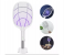 1200mAh Rechargeable Handheld Electric Insect Killer Racket Bat with UV Light Lamp and USB Charging Base - White 1 in UAE