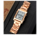 SKMEI-LED Chain Strapped Digital Qibla Muslim Watches for Men - Rose Gold 2 in UAE
