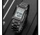 SKMEI-LED Chain Strapped Digital Qibla Muslim Watches for Men - Black and White 2 in UAE