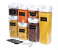 Generic 6 Piece Airtight Food Storage Value Set Clear Containers with Black Lids extra large Transparent Storage - Transparent 1 in UAE
