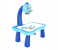 Child Learning Desk with Smart Projector Educational Painting Table with Light Music Children Projection Drawing Playset Table - Blue 2 in OMAN