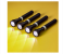 Krypton KNFL5157 1900mAh Rechargeable CREE LED Flashlight with Unbreakable Lens - Black 2 in UAE