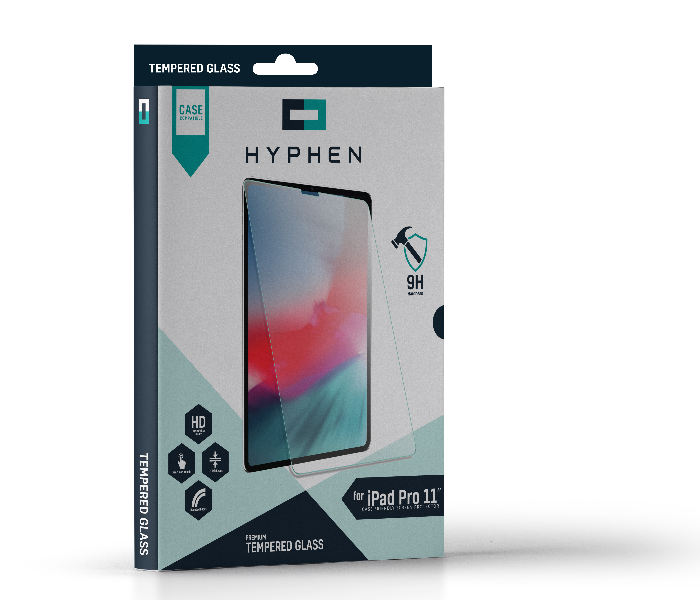 Hyphen HTG-IP8226 11 Inch Tempered Glass for Ipad Pro 11- Clear 2 in UAE