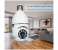 Generic Bulb with 1080P Security Camera Wireless Connector with WiFi Smart Motion Detection and Alarm - White 6 in UAE