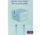Admos 20W USB-C Power Adapter and USB-C To Lightning Cable - White 8 in KSA