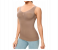 Just One Shaper Wear Tank Top with Built in Bra Slimming Cami Shaper Compression Top for Women Tummy Control Camisole Suitable For XXL to XXXL - Brown 1 in UAE