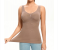 Just One Shaper Wear Tank Top with Built in Bra Slimming Cami Shaper Compression Top for Women Tummy Control Camisole Suitable For Small to Medium - Brown 3 in UAE