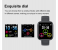 X8 New Smart Watch Dual Headset Bluetooth Smart Bracelet Music Control Heart Rate Information to Remind Sleep Monitoring Bluetooth Phone Fitness Tracker - Black 9 in OMAN