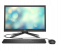 HP 2T0P9EA All-In-One 21-B0039NH 20.7 Inch FHD Intel Core i3 1005G1 Processor 4GB DDR4 RAM 1TB HDD Integrated Intel UHD Graphics Free DOS - Black 1 in UAE